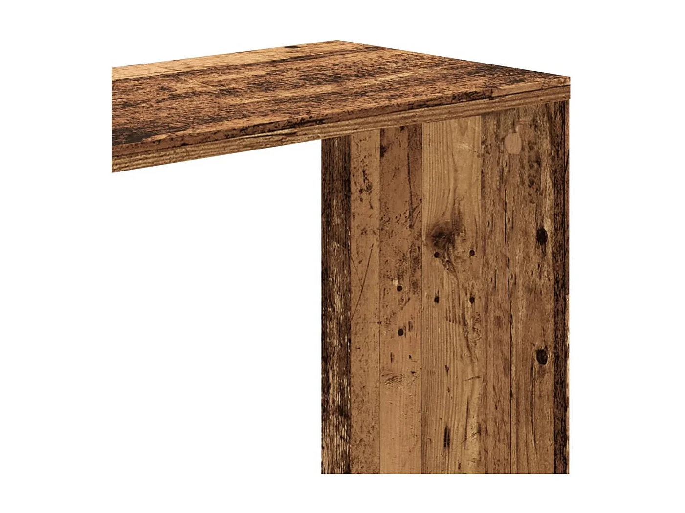 Bücherregal 5 Böden Altholz 45x23,5x162,5 cm Holzwerkstoff