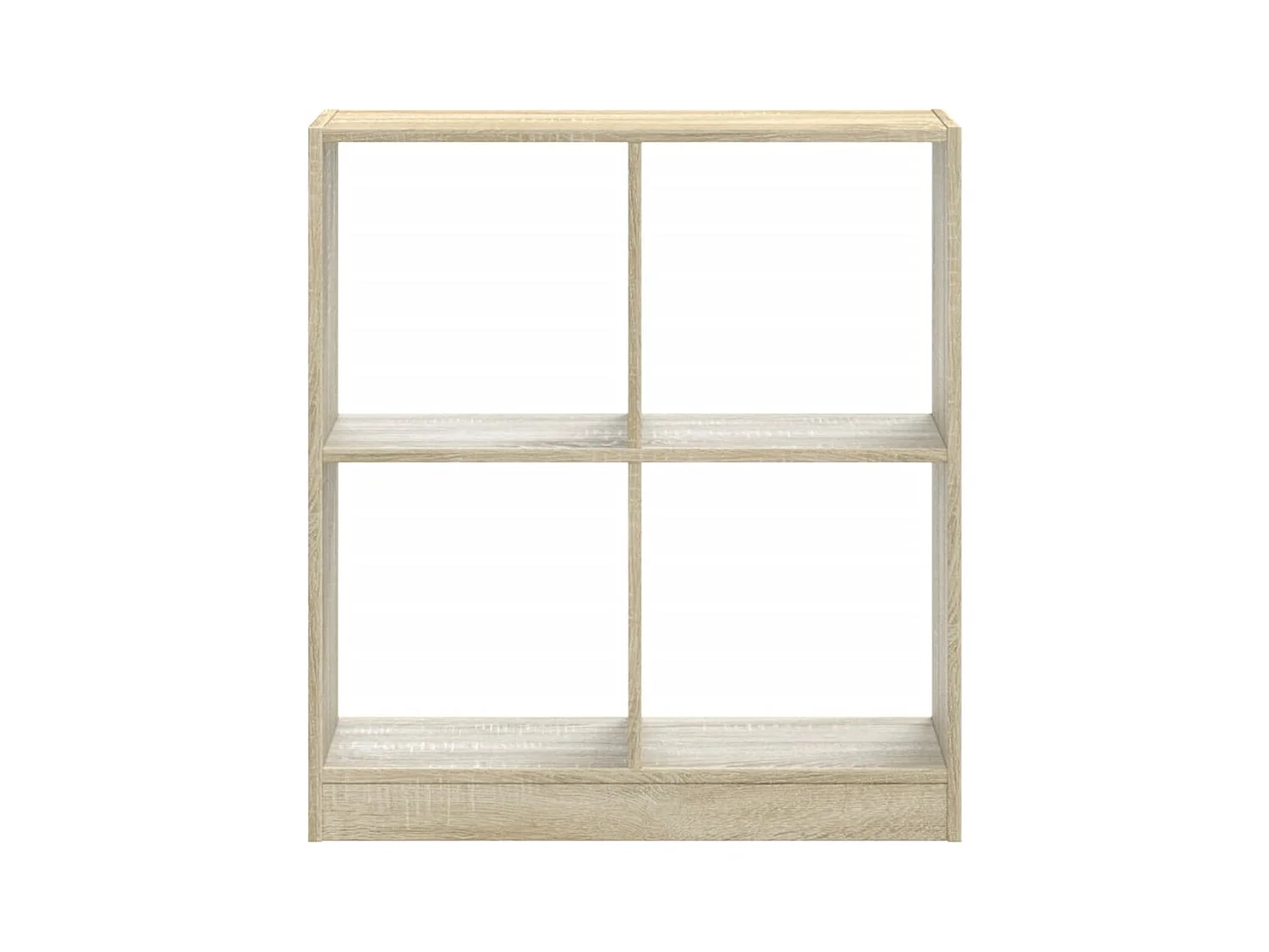 Bibliothèque chêne sonoma 68,5x32x75 cm bois d'ingénierie