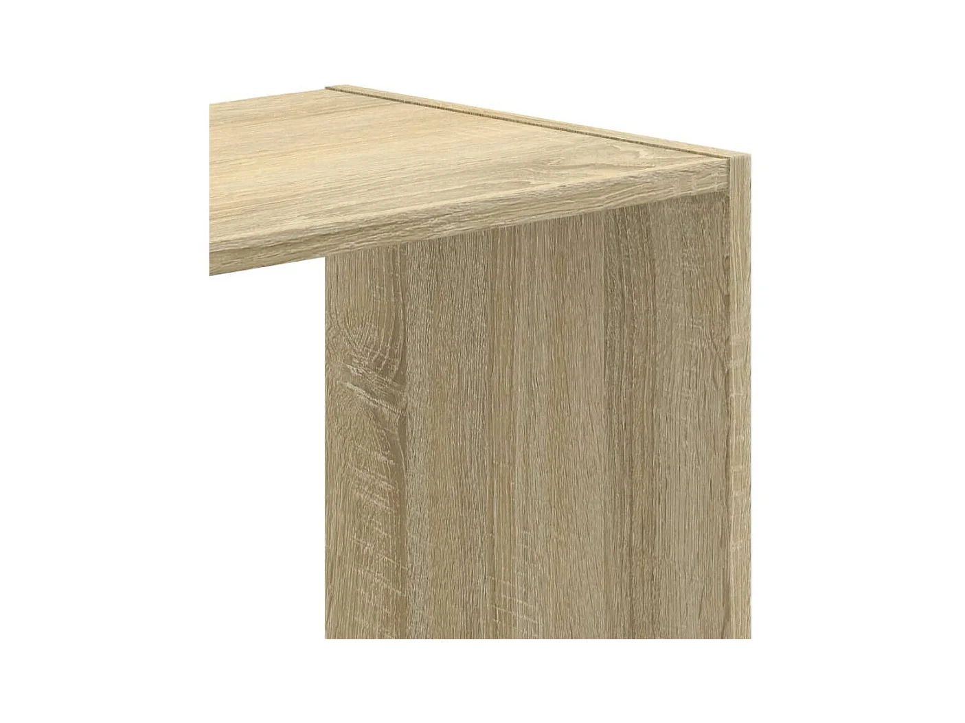 Bibliothèque chêne sonoma 68,5x32x75 cm bois d'ingénierie