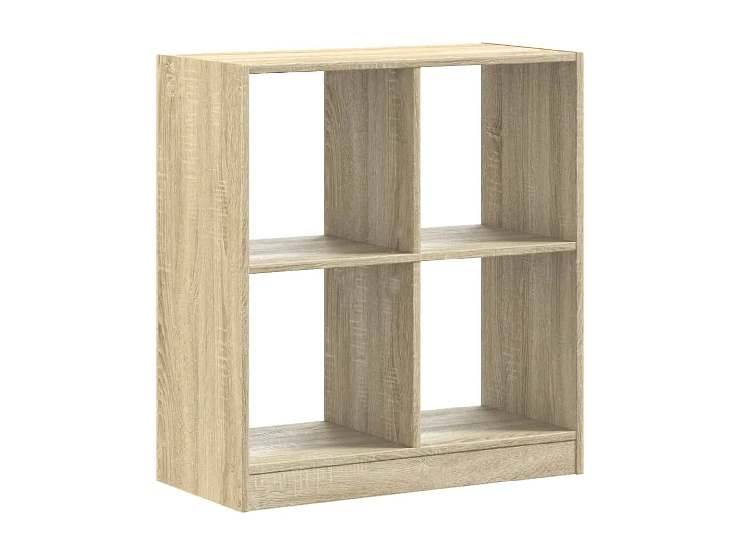 Bibliothèque chêne sonoma 68,5x32x75 cm bois d'ingénierie