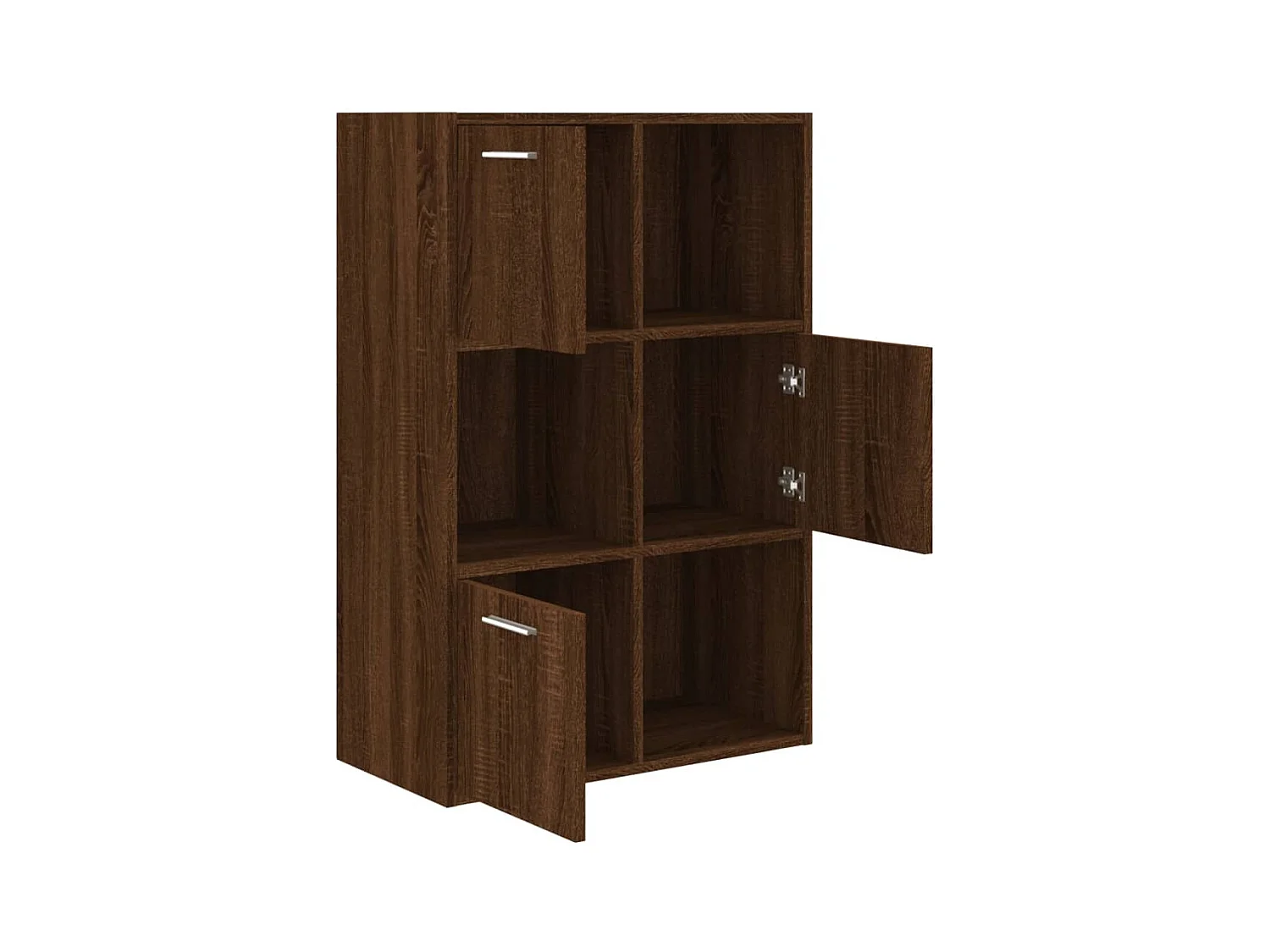 Armoire de rangement Chêne marron 60x29,5x90 cm