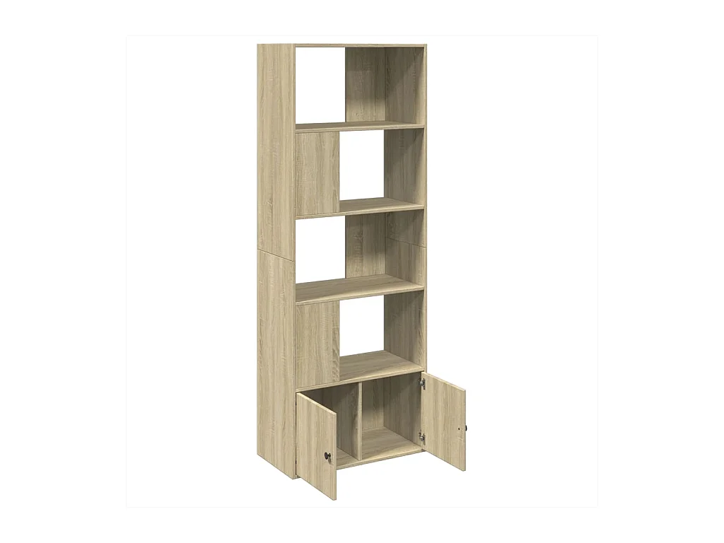 Bücherregal Sonoma-Eiche 70x36x189 cm Holzwerkstoff