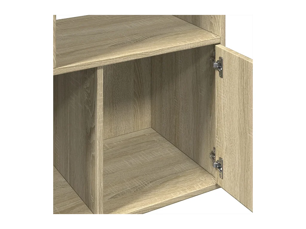 Bücherregal Sonoma-Eiche 70x36x189 cm Holzwerkstoff