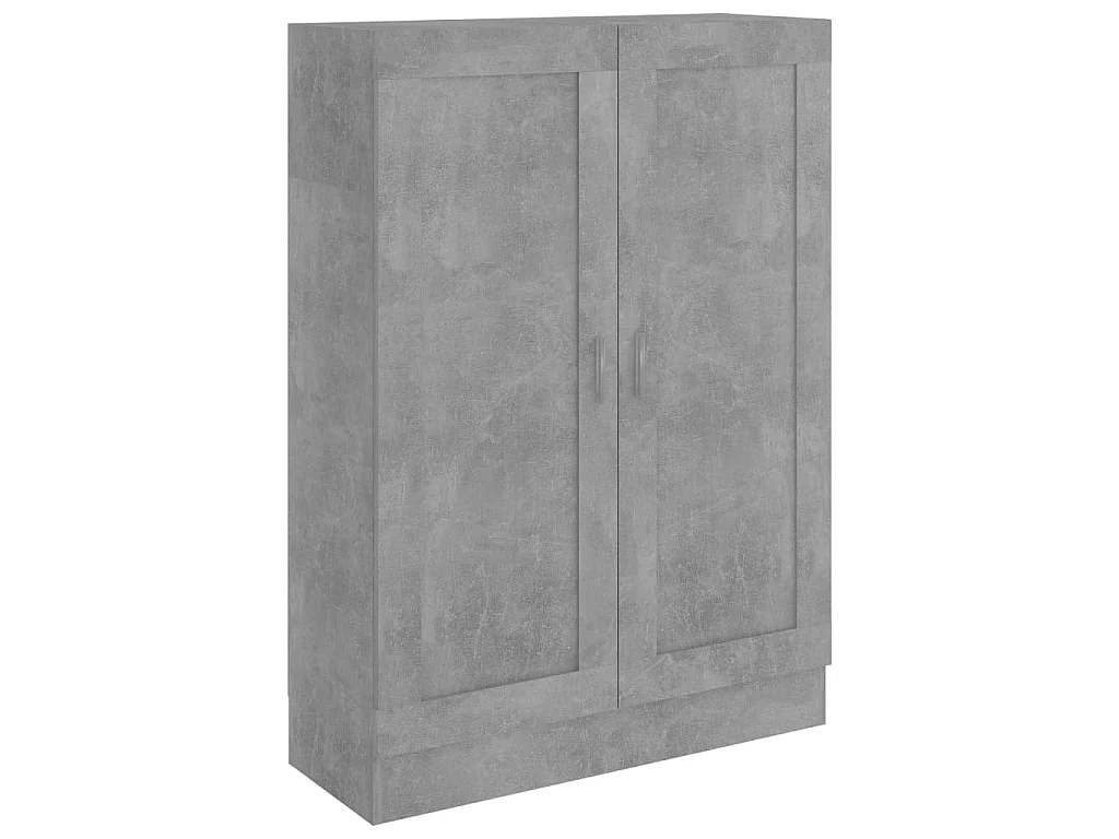 Estante 82,5x30,5x115 cm derivados de madeira cinzento cimento