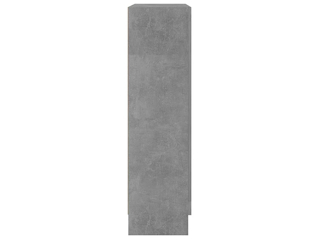 Estante 82,5x30,5x115 cm derivados de madeira cinzento cimento
