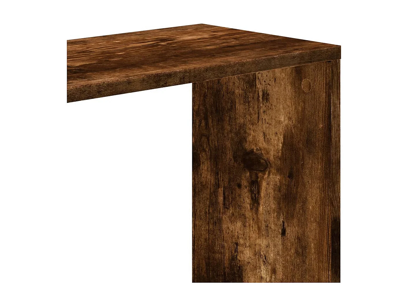 Bücherregal 5 Böden Räuchereiche 45x23,5x162,5 cm Holzwerkstoff