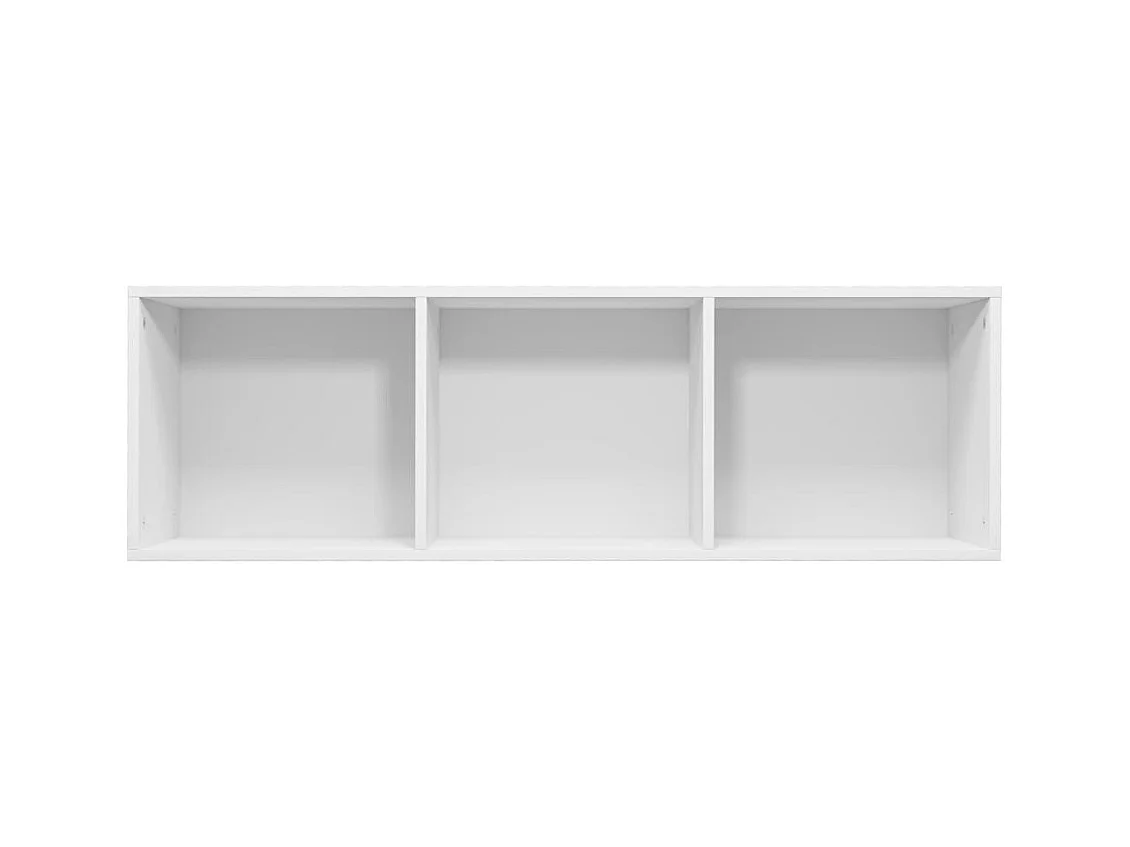 Estante/móvel de TV 36x30x114 cm derivados de madeira branco