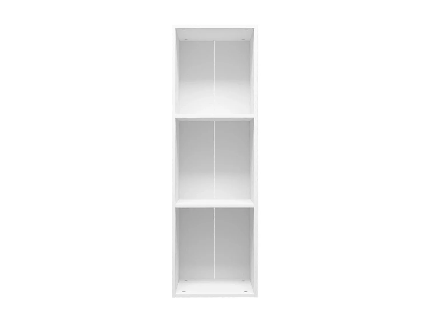 Bibliothèque/Meuble TV Blanc 36x30x114 cm Bois d'ingénierie