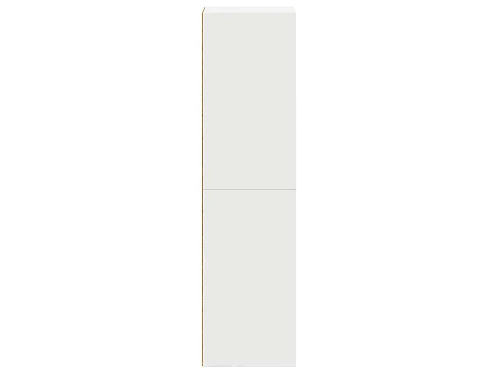 Boekenkast/tv-meubel 36x30x114 cm bewerkt hout wit