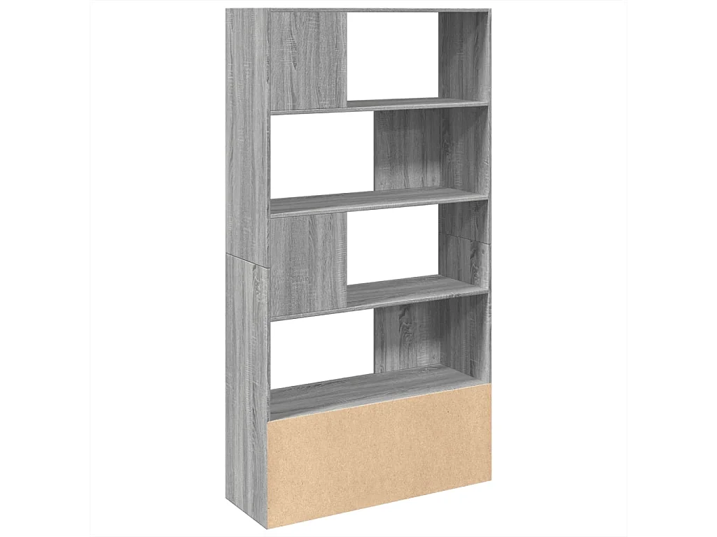 Bücherregal Grau Sonoma 100x36x189 cm Holzwerkstoff