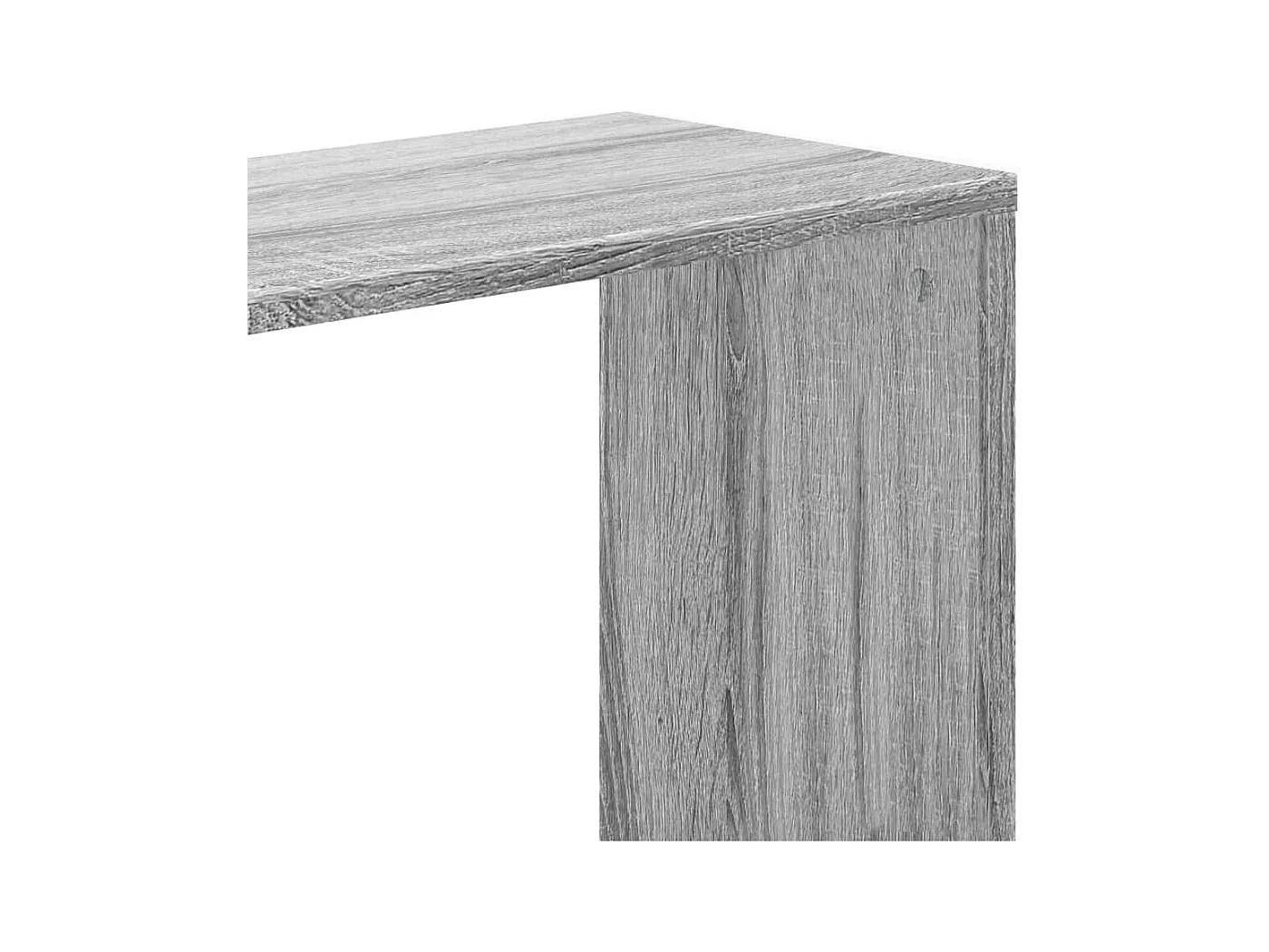 Boekenkast 5-laags 80,5x23,5x162,5 cm bewerkt hout grijs sonoma