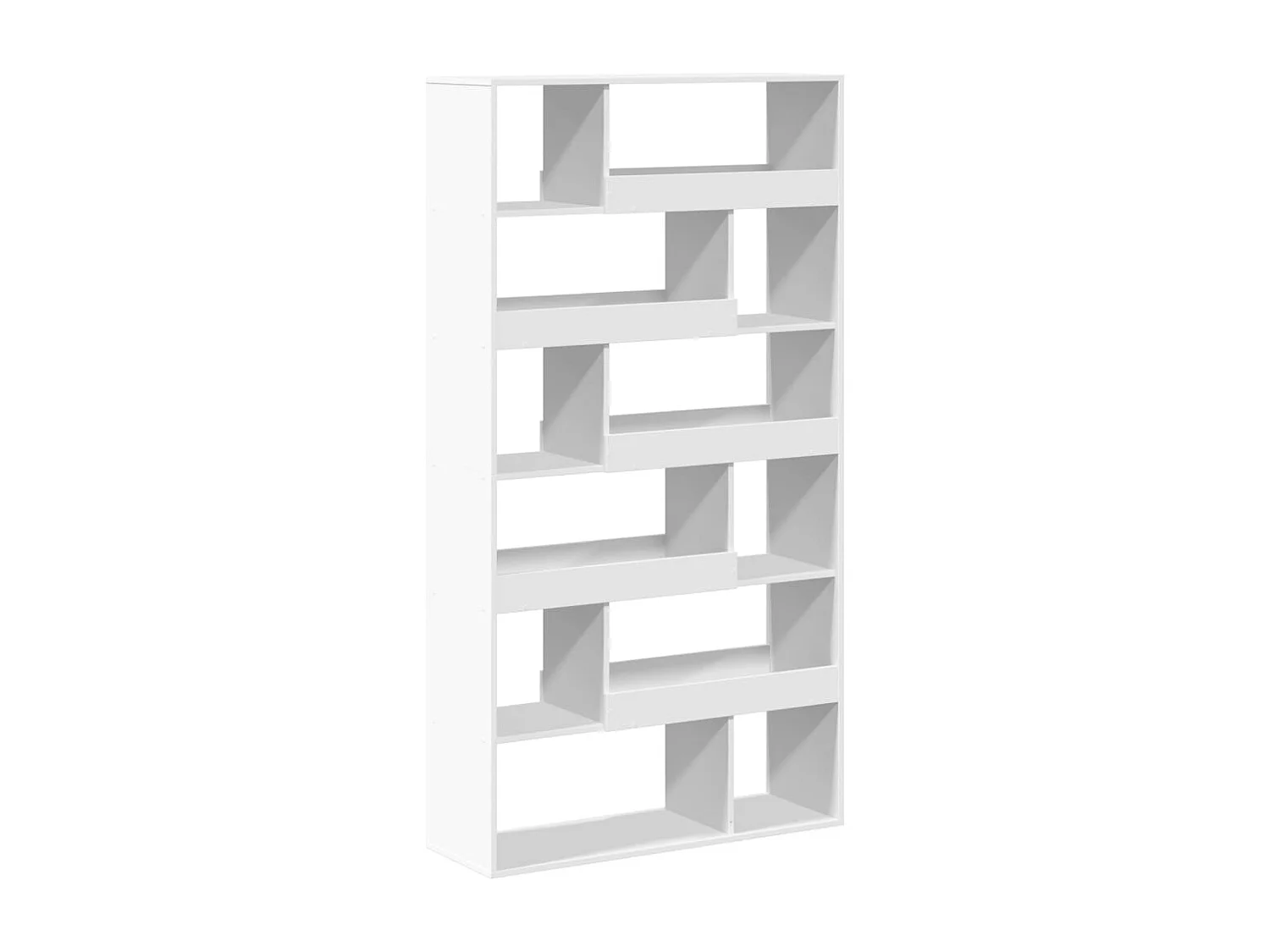 Raumteiler Weiß 100x33x187,5 cm Holzwerkstoff