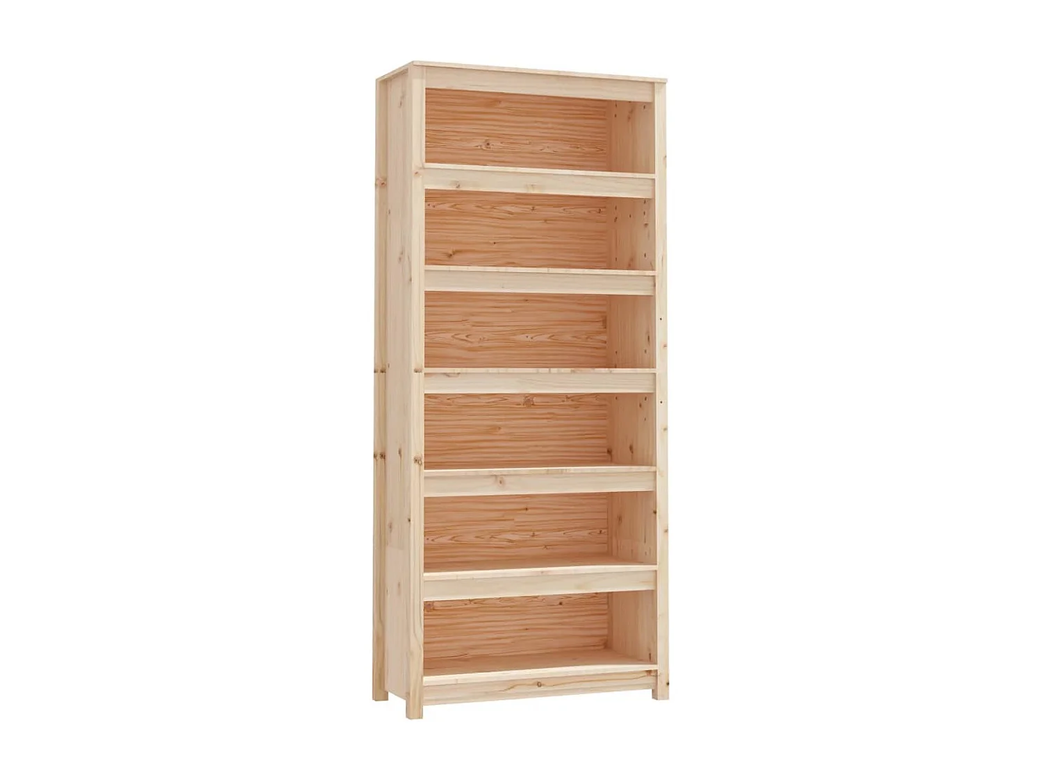 Bibliothèque 80x35x183 cm Bois de pin massif