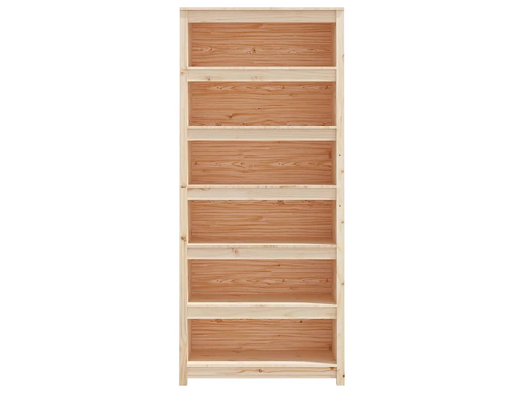 Bibliothèque 80x35x183 cm Bois de pin massif