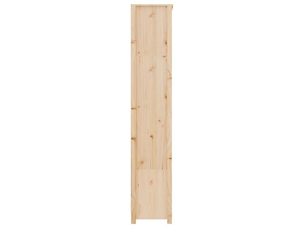 Bibliothèque 80x35x183 cm Bois de pin massif