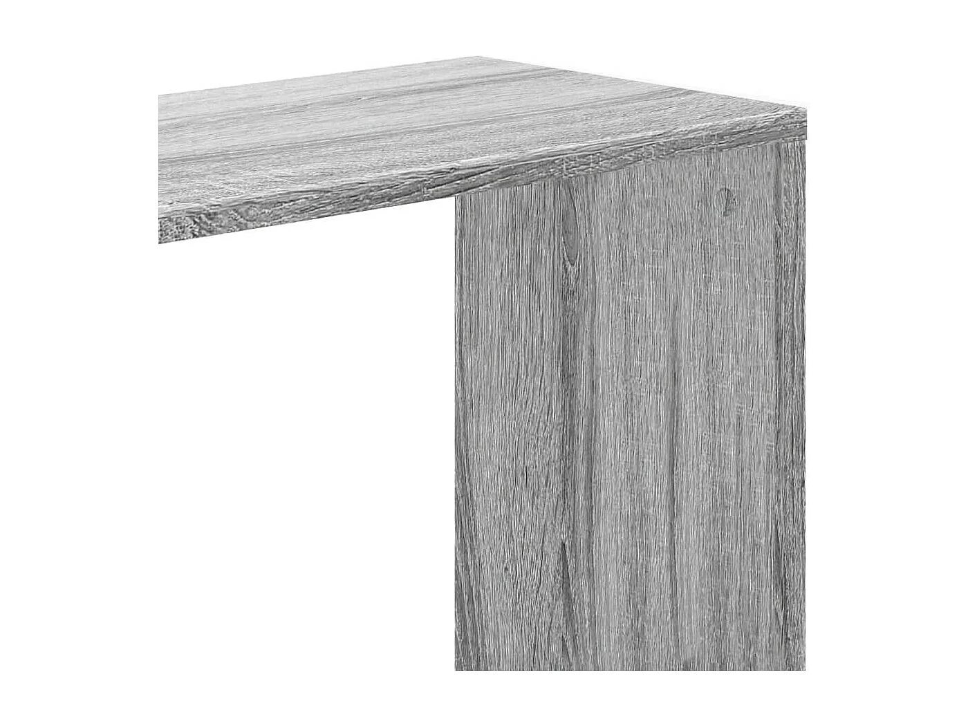 Boekenkast 5-laags 45x23,5x162,5 cm bewerkt hout grijs sonoma