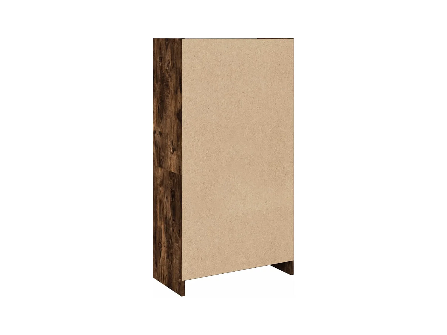 Libreria Rovere Fumo 57x28,5x107,5 cm in Legno Multistrato