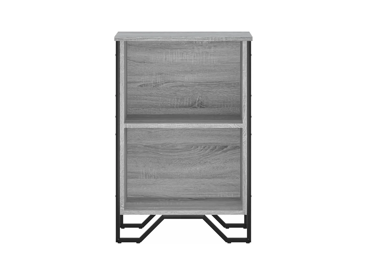 Bibliothèque sonoma gris 50x31x74,5 cm bois d'ingénierie