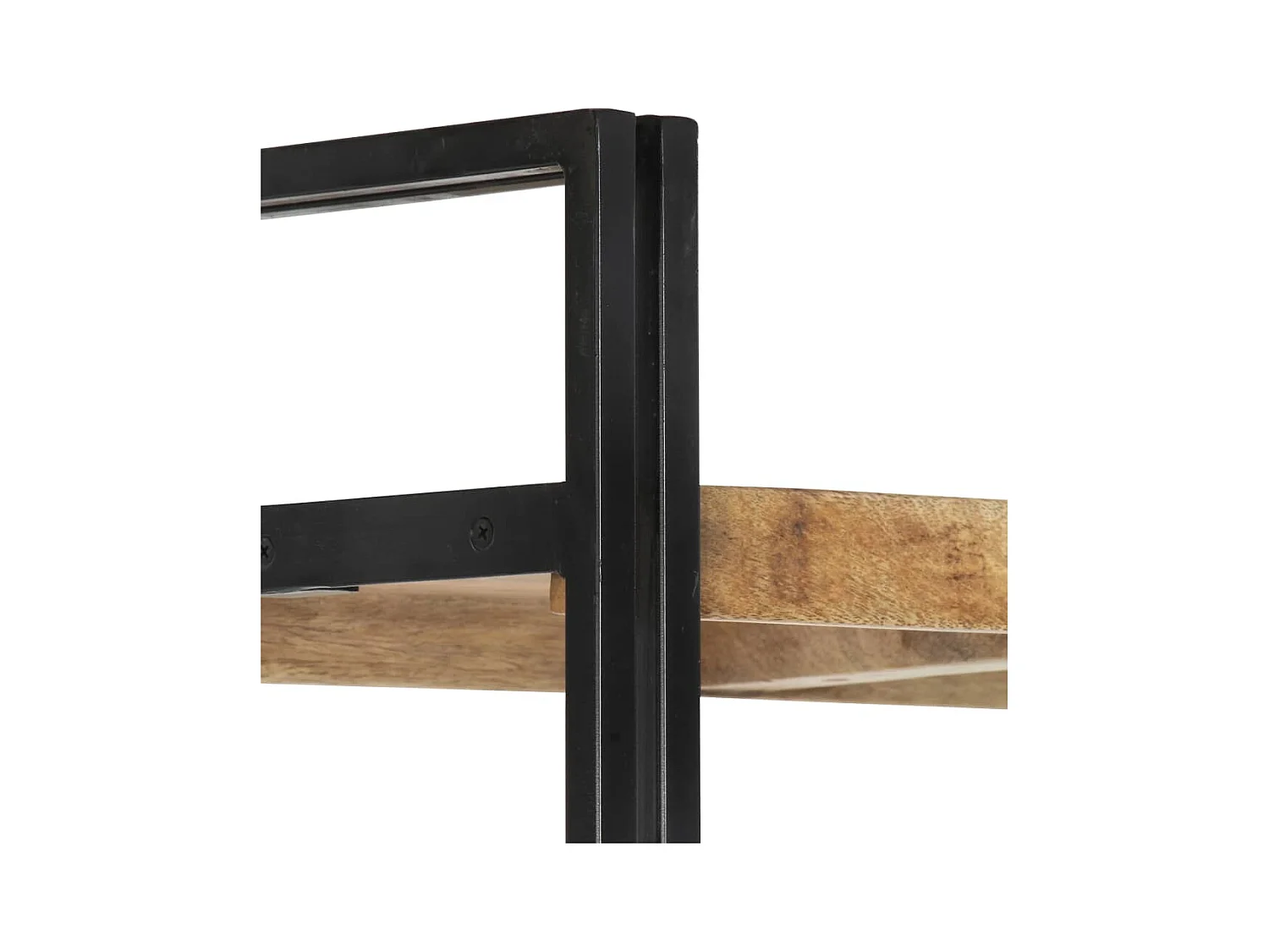 Bücherregal 5 Fächer 60 x 30 x 180 cm Mango Massivholz
