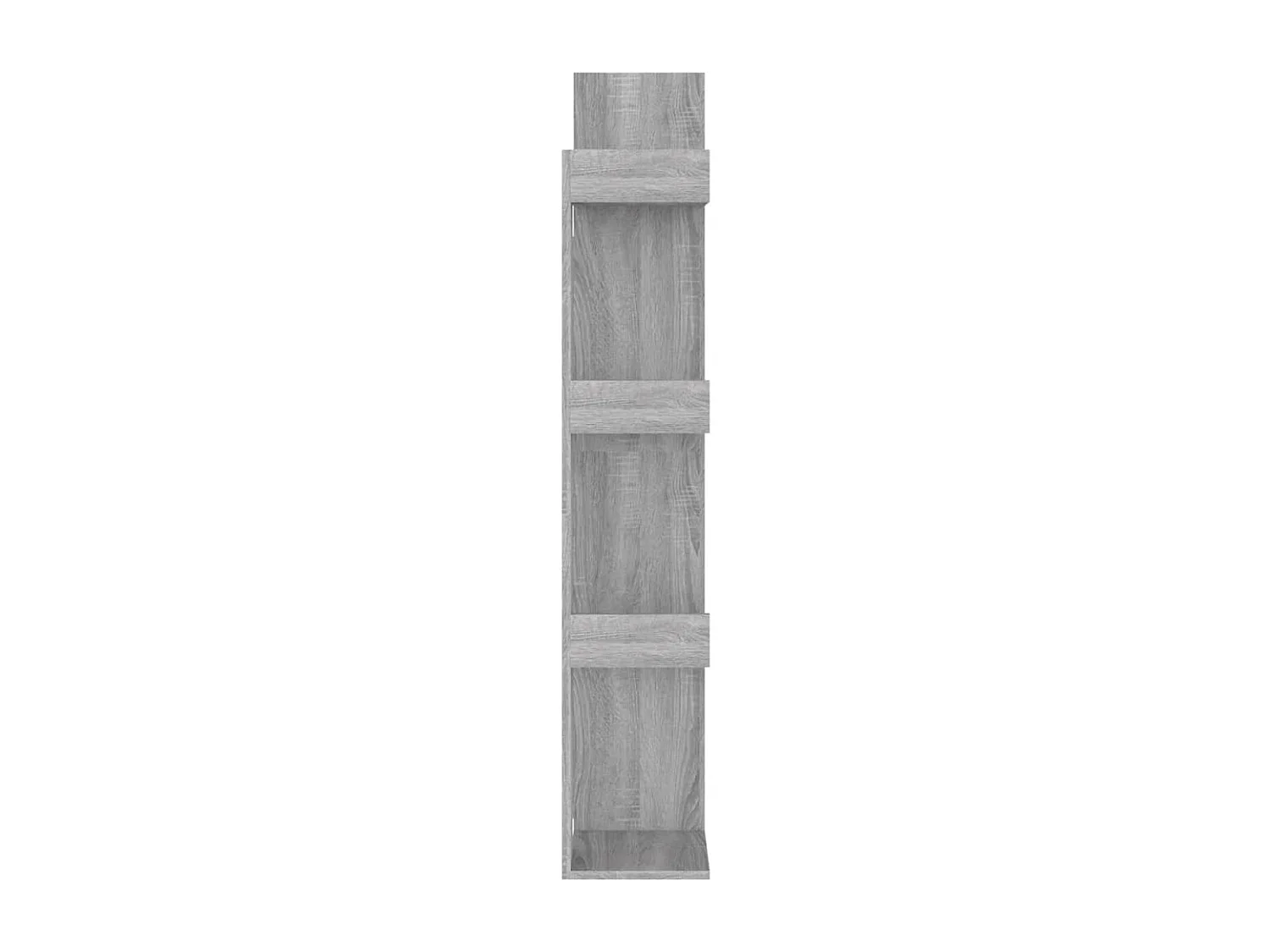 Bibliothèque 48x25,5x140 cm Sonoma gris Bois d'ingénierie