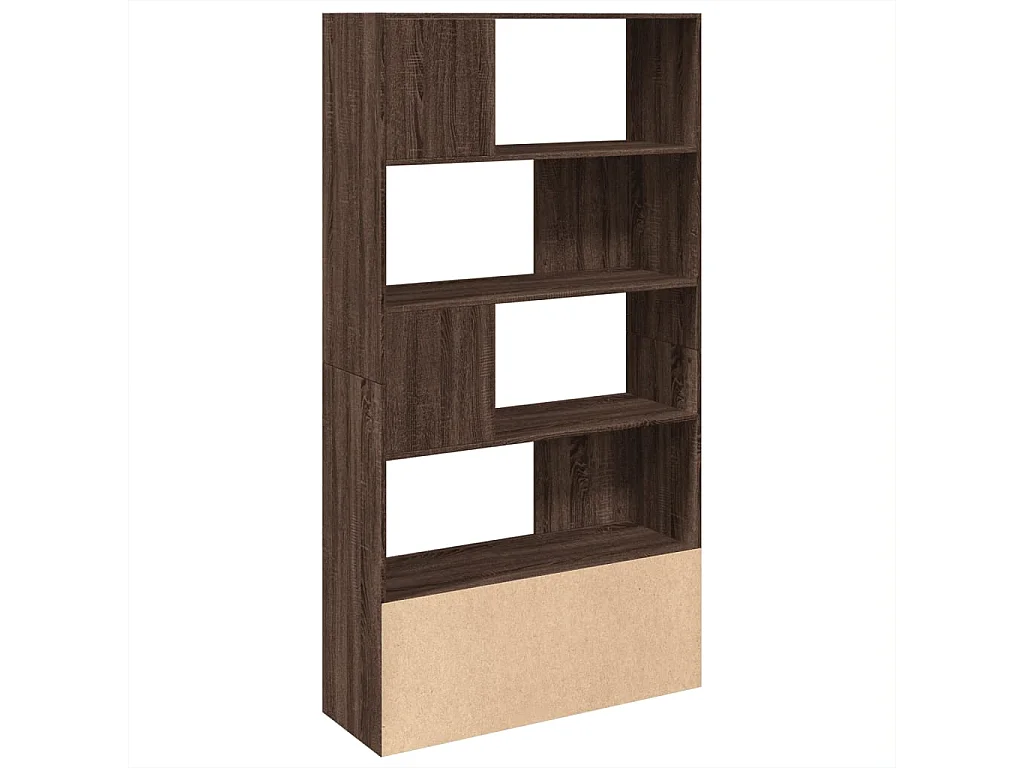 Estante 100x36x189 cm derivados de madeira carvalho castanho