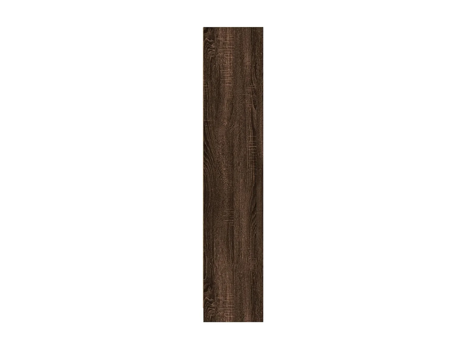 Bibliothèque chêne marron 57x28,5x107,5 cm bois d'ingénierie