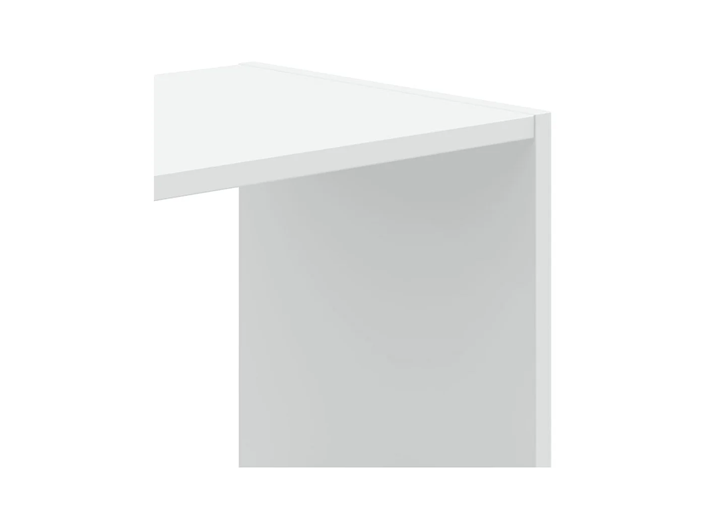 Bibliothèque blanc 68,5x32x68,5 cm bois d'ingénierie