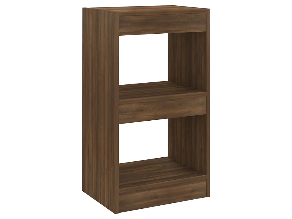 Bibliothèque/Séparateur de pièce Chêne Marron 40x30x72 cm