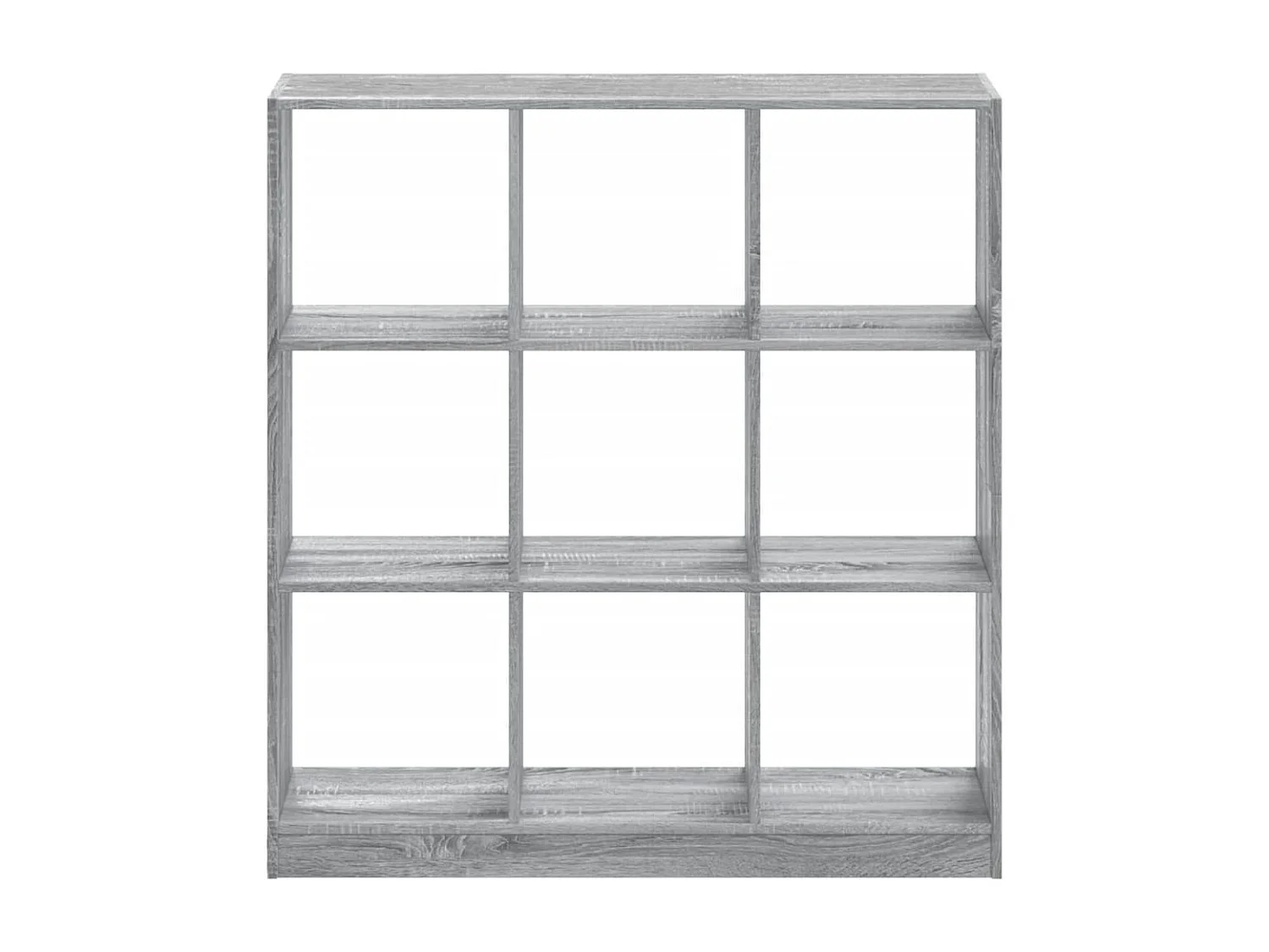 Boekenkast 102x32x108 cm bewerkt hout grijs sonoma eikenkleurig