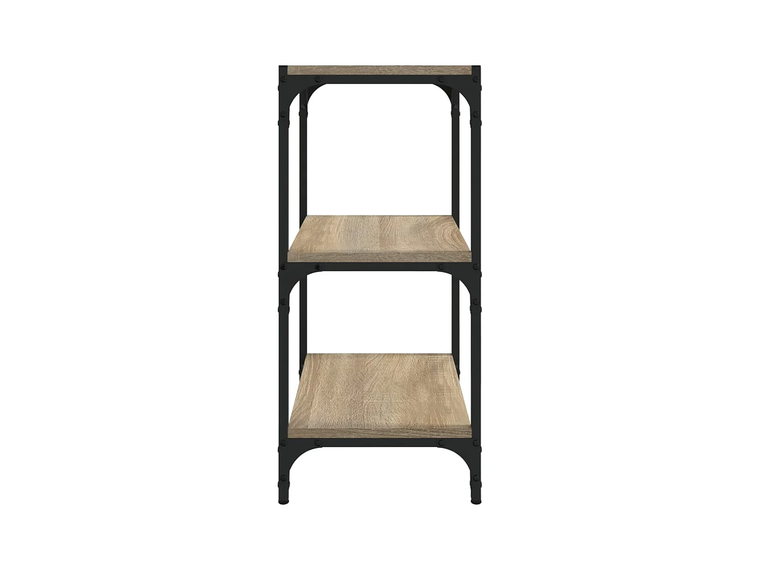 Bibliothèque Chêne Sonoma 40x33x70,5 cm Bois d'ingénierie acier