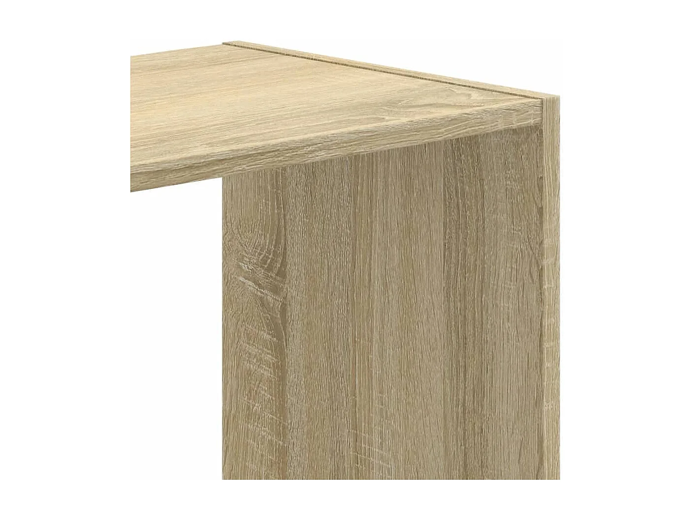 Bücherregal Sonoma-Eiche 102x32x108 cm Holzwerkstoff
