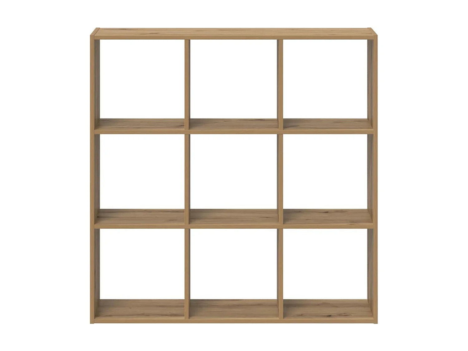 Bücherregal Artisan-Eiche 102x32x102 cm Holzwerkstoff