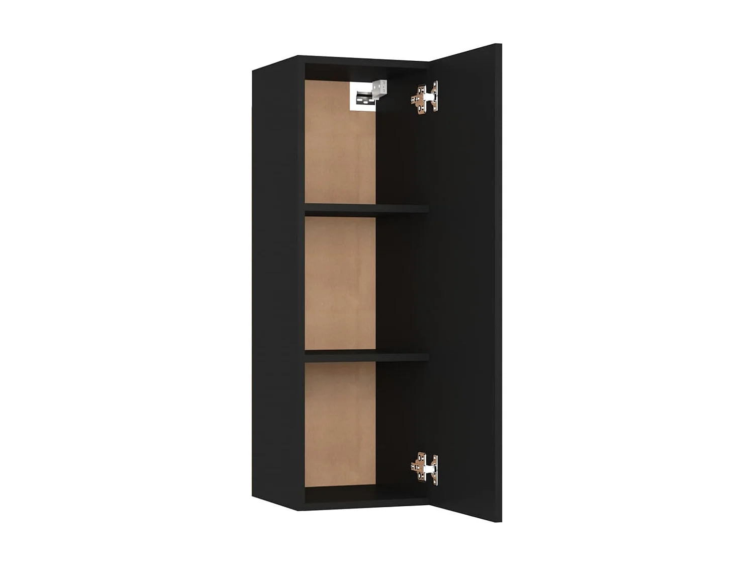 Set di Mobili Porta TV 5 pz Nero in Legno Multistrato