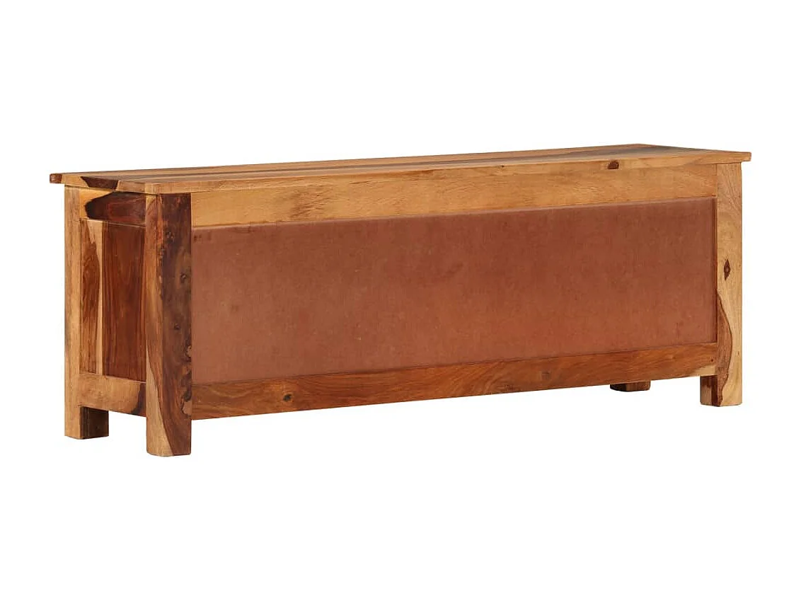 Mueble de TV madera maciza 110x30x40 cm