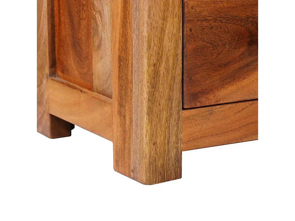Móvel de TV 110x30x40 cm madeira maciça