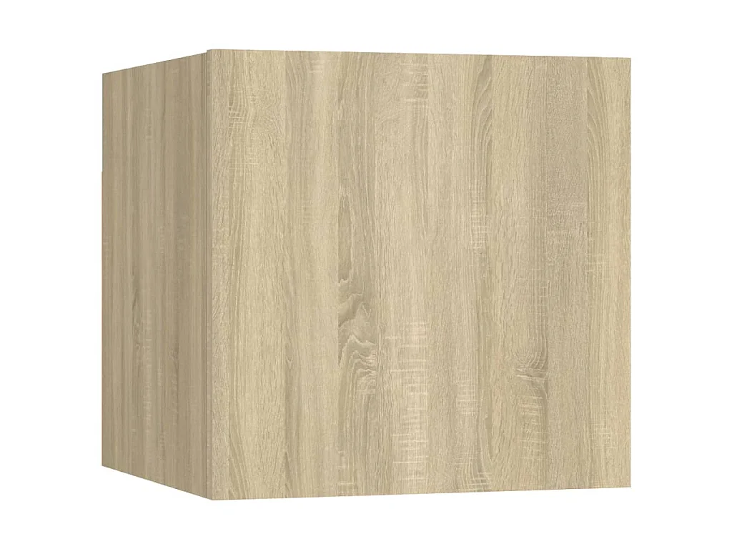 Ensemble de meubles TV 4 pcs Chêne sonoma Bois d'ingénierie