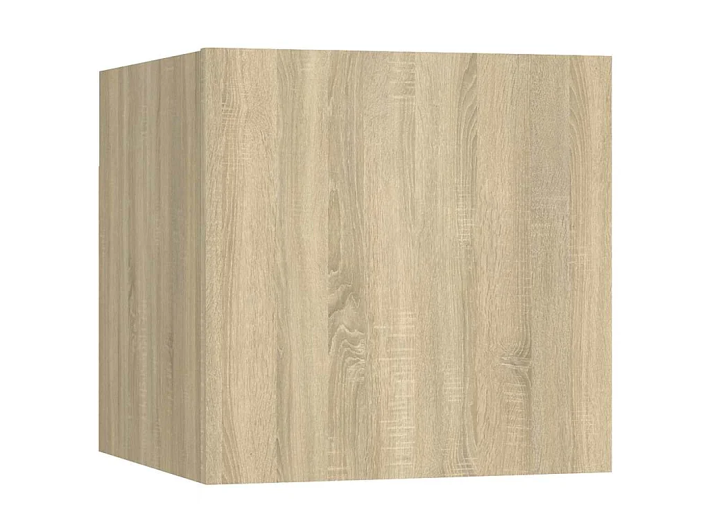 Ensemble de meubles TV 4 pcs Chêne sonoma Bois d'ingénierie