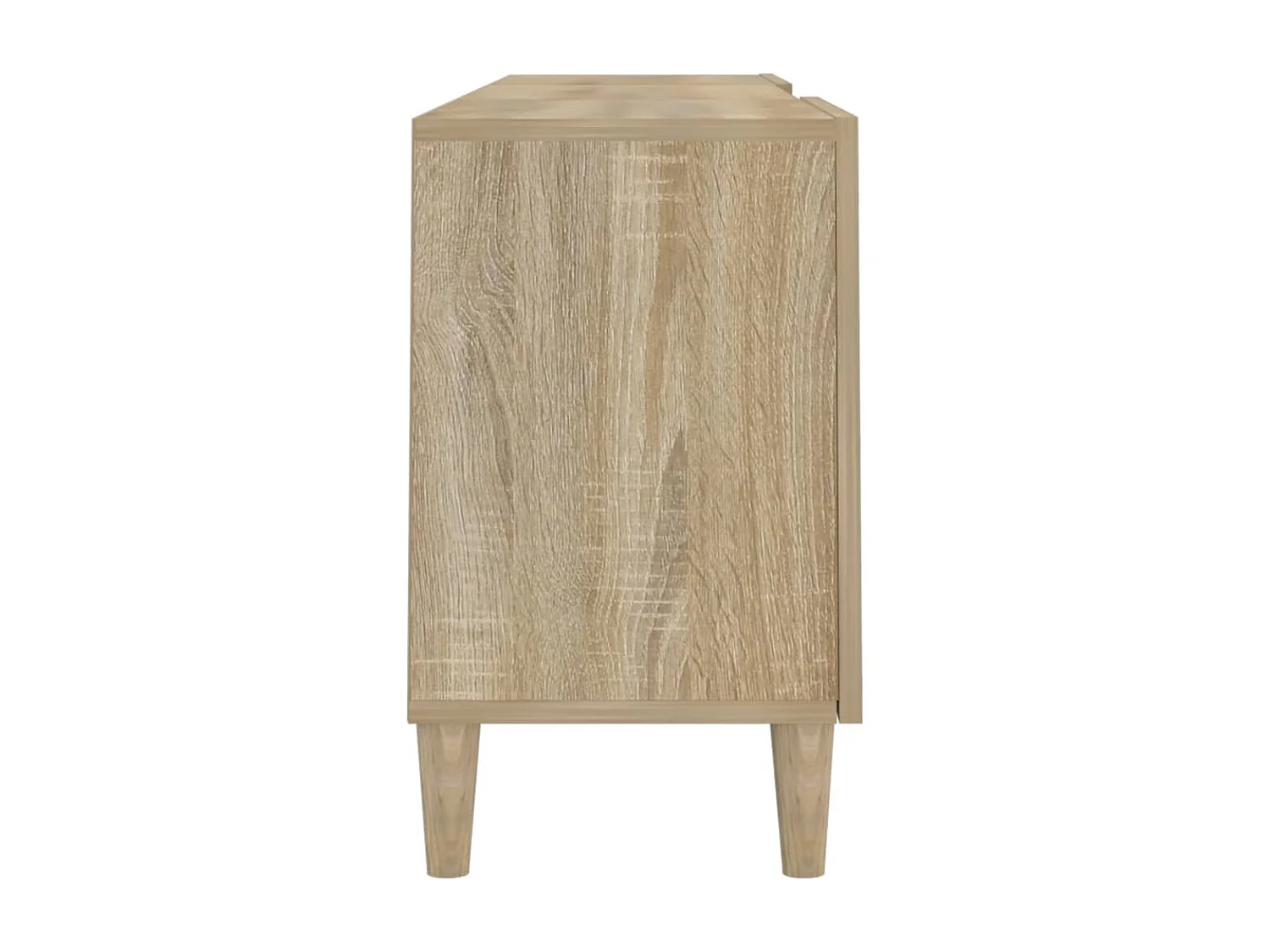 Mobile Porta TV Rovere Sonoma 150x30x50 cm Legno Multistrato