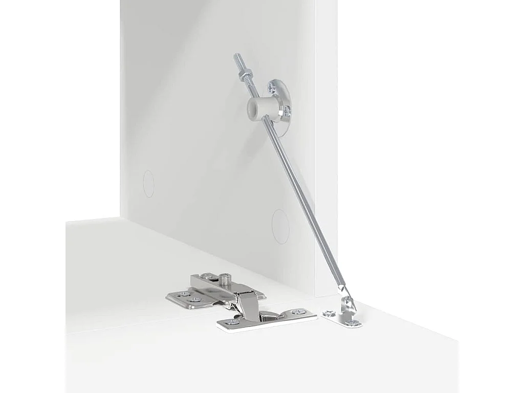 Ensemble de meubles TV 4 pcs Blanc Bois d'ingénierie