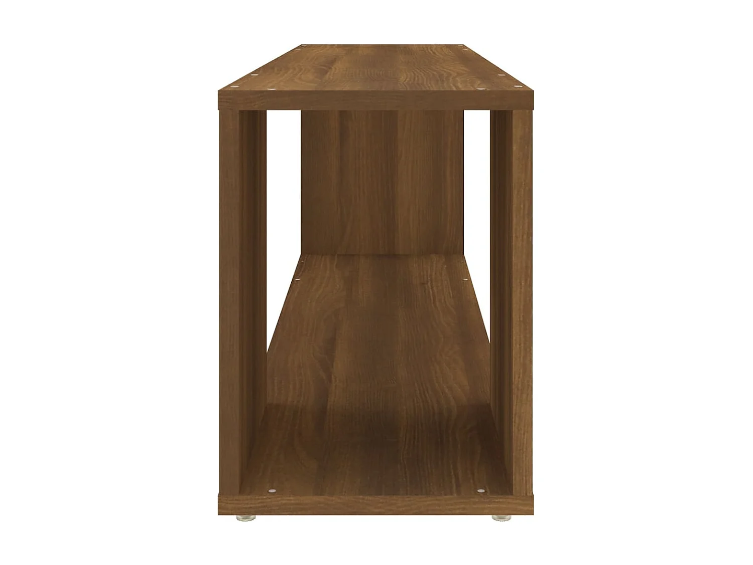 TV-Schrank Braun Eichen-Optik 100x24x32 cm Holzwerkstoff