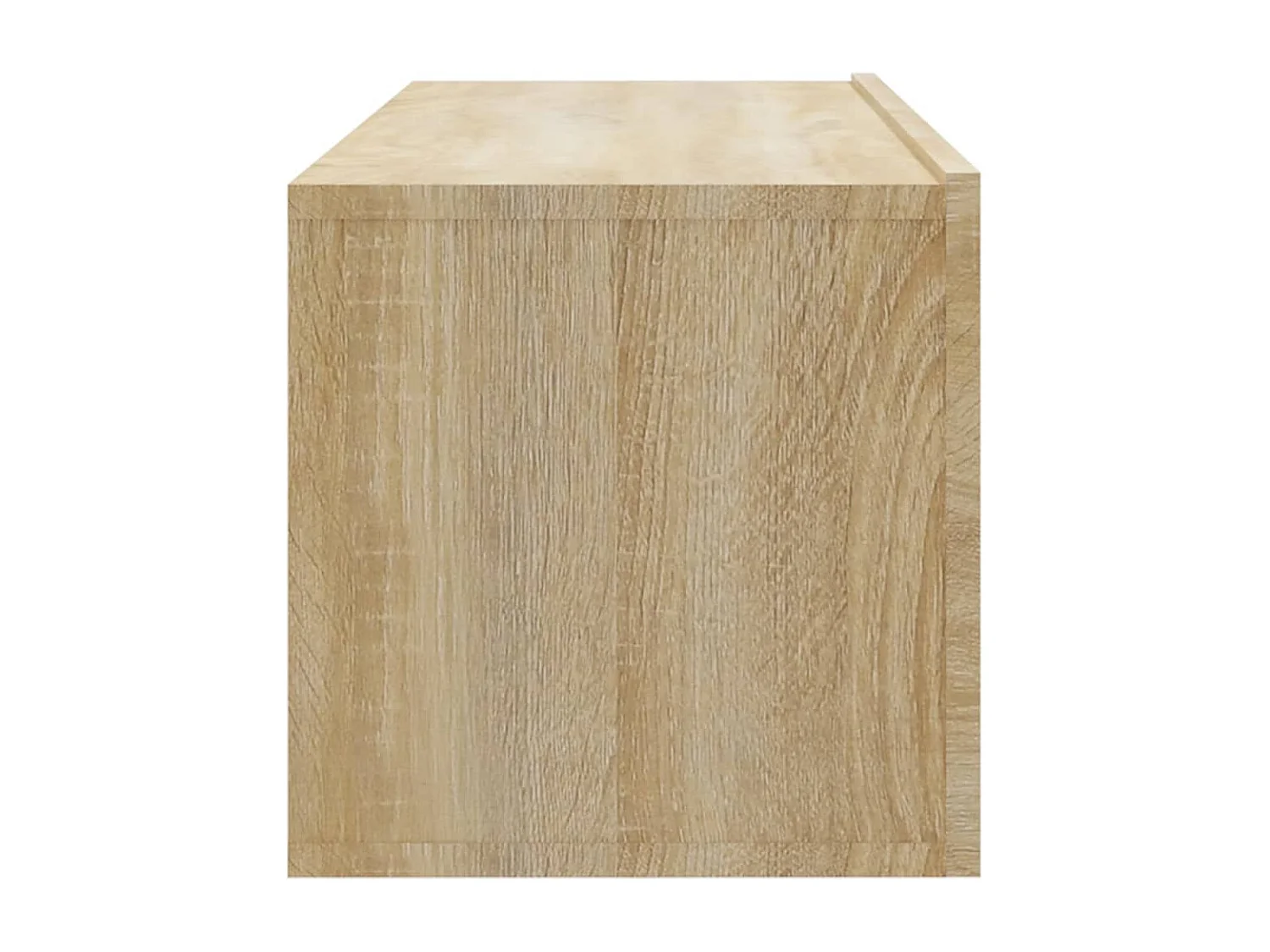Meubles TV muraux 2pcs chêne sonoma 100x30x30cm bois ingénierie
