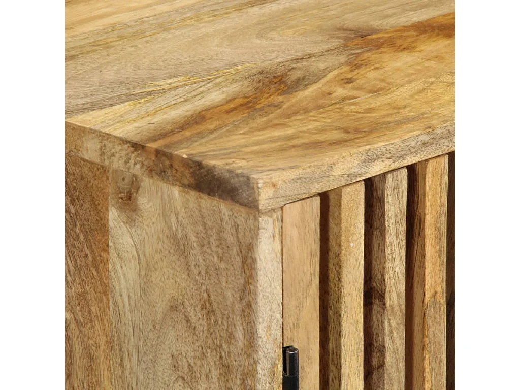 TV-Schrank 90x30x40 cm Massivholz Mango