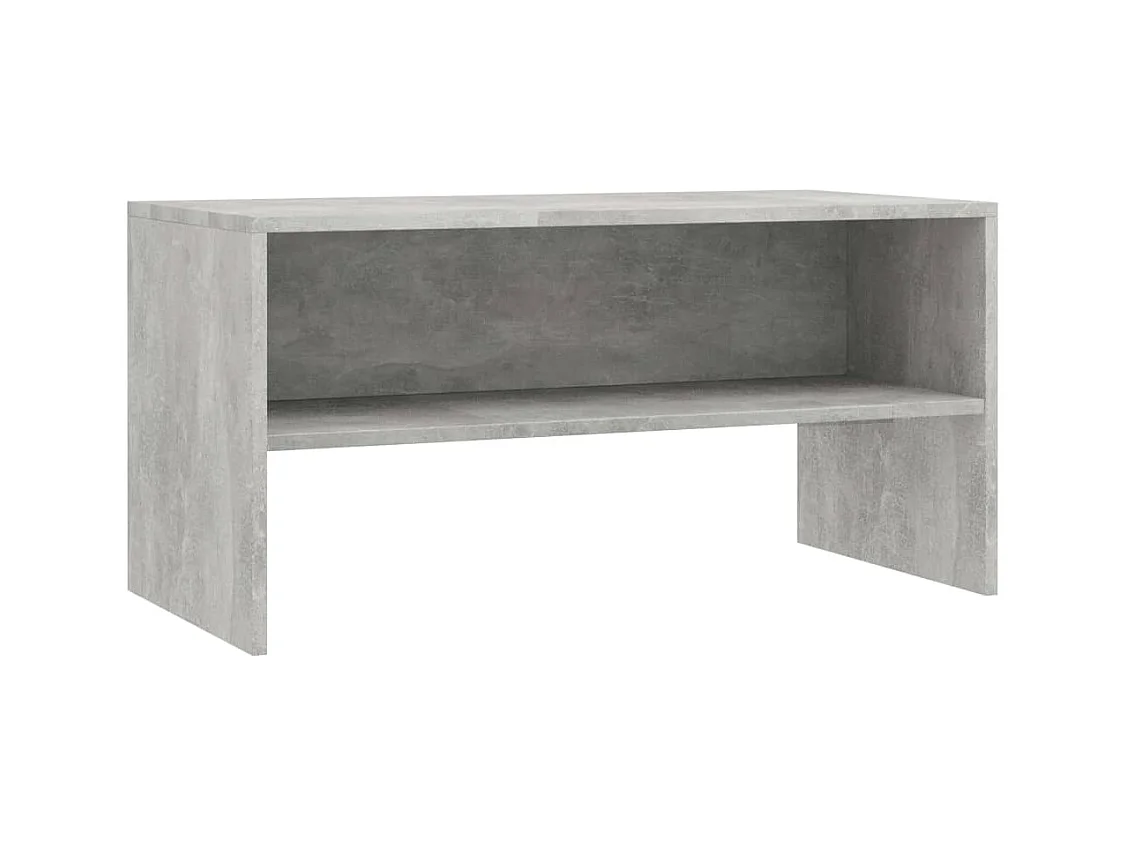 TV-Schrank Betongrau 80x40x40 cm Holzwerkstoff