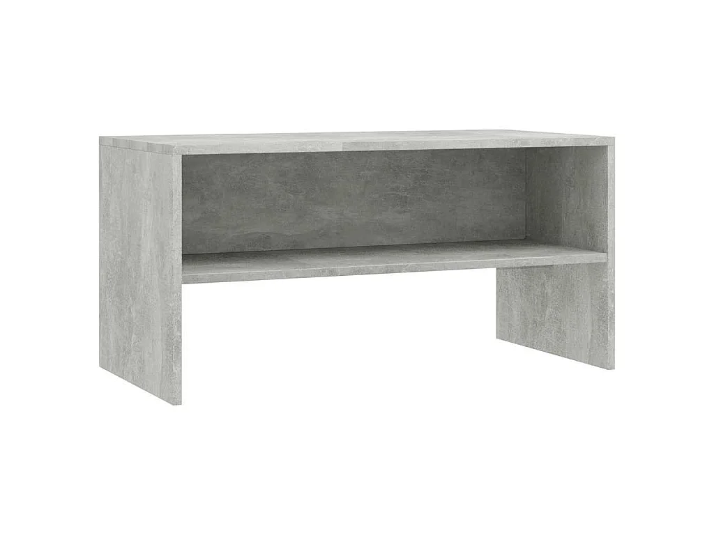 TV-Schrank Betongrau 80x40x40 cm Holzwerkstoff
