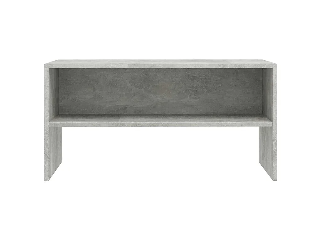 TV-Schrank Betongrau 80x40x40 cm Holzwerkstoff