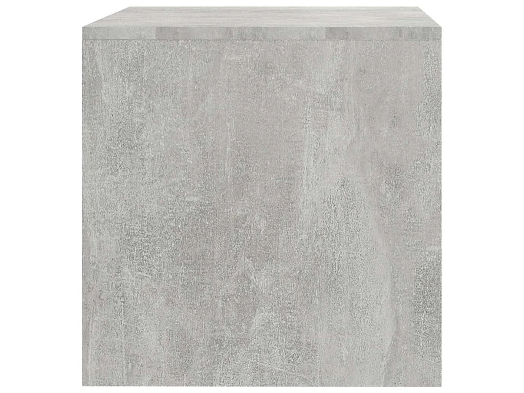 TV-Schrank Betongrau 80x40x40 cm Holzwerkstoff