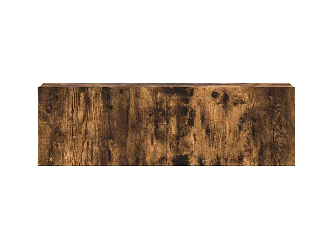 Ensemble de meubles TV 3 pcs Chêne fumé Bois d'ingénierie