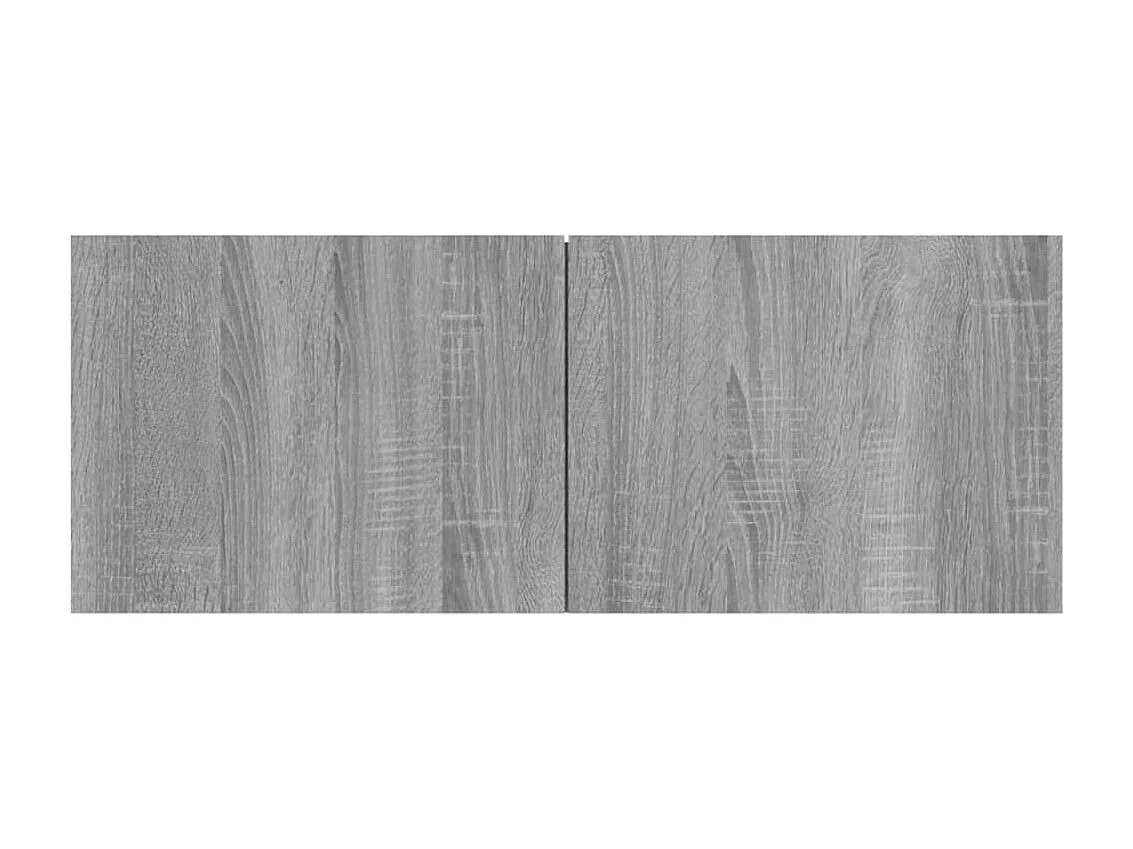 Set de muebles para TV 6 pzas madera contrachapada gris Sonoma