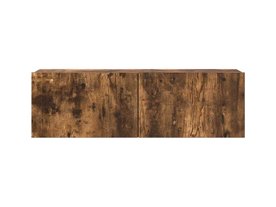 Ensemble de meubles TV 7 pcs Chêne fumé Bois d'ingénierie