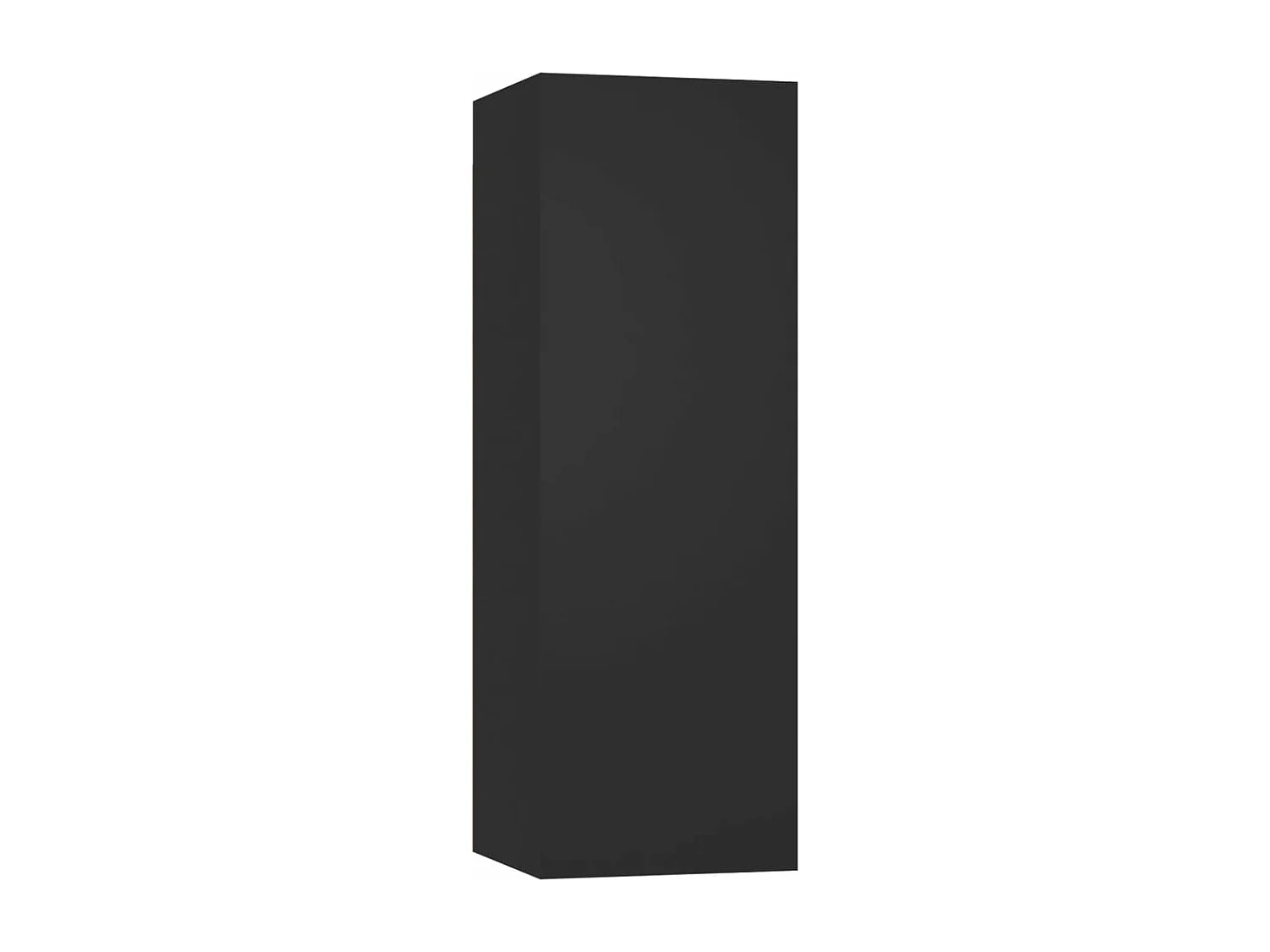 Ensemble de meubles TV 6 pcs Noir Bois d'ingénierie